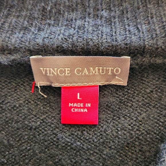 NWT Vince Camuto L Black Sweater - Picture 3 of 6